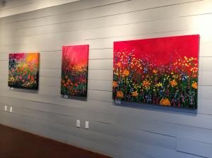 Artist Cultivating Happines With Solo Show At Wildflower Center